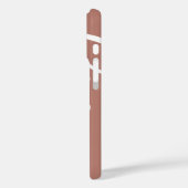 スクリプモダントメリー・ニュートラルとホワイト・クリスマス Case-Mate iPhoneケース (裏面 / 左)