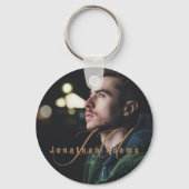 スクリプモダントモノグラムのフルフォト キーホルダー (正面)