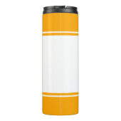 スクリプモダントモノグラムの・オレンジ タンブラー (裏面)