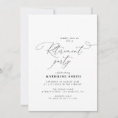 スクリプモダントレタリング除・売却パーティー 招待状 (正面)