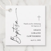 スクリプモダント中立バプテスマありがとう フェイバータグ (正面)