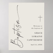 スクリプモダント中立バプテスマ歓迎 ポスター (正面)