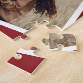 スクリプモダント写真コラージュ宗教クリスマス ジグソーパズル (側面)