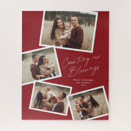 スクリプモダント写真コラージュ宗教クリスマス ジグソーパズル