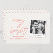 スクリプモダント写真メリーと明るいクリスマス (正面/裏面)