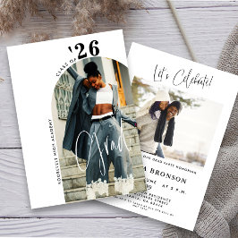 スクリプモダント写真2024ミニマルなグラードパーティーI 招待状