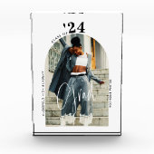 スクリプモダント写真2024ミニマル卒業 フォトブロック (正面)