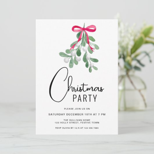 スクリプモダント冬の果実クリスマスパーティー 招待状 (スタンド正面)