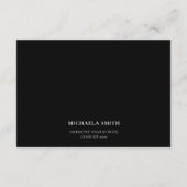 スクリプモダント卒業アドバイスブルー卒業 エンクロージャーカード (裏面)