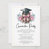 スクリプモダント卒業パーティの招待状 招待状 (正面)