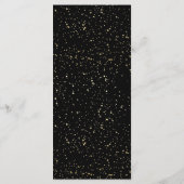 スクリプモダント卒業パーティーのディナーメニュー メニュー (裏面)