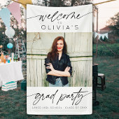 スクリプモダント卒業パーティーの写真へようこそ 横断幕