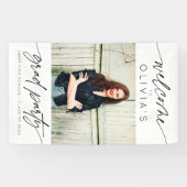 スクリプモダント卒業パーティーの写真へようこそ 横断幕 (横)