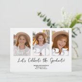 スクリプモダント卒業パーティー5フォトクラス 招待状 (スタンド正面)