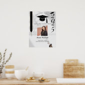 スクリプモダント卒業パーティ歓迎サイン ポスター (キッチン)