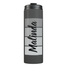 スクリプモダント名デザイン – ブラックミニマル