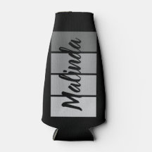 スクリプモダント名デザイン – ブラックミニマル