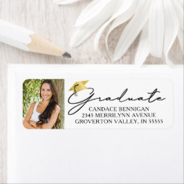 スクリプモダント大学院フォトブラック金ゴールドキャップラベル ラベル