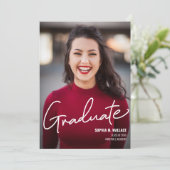 スクリプモダント大学院写真パーティー 招待状 (スタンド正面)