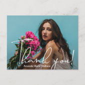 スクリプモダント大学院写真卒業ありがとう ポストカード (正面)