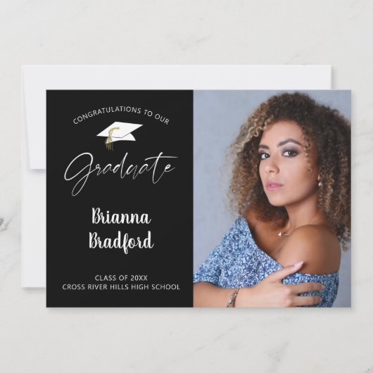 スクリプモダント大学院黒 案内状 (正面)