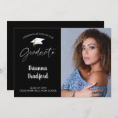 スクリプモダント大学院黒 案内状 (正面/裏面)