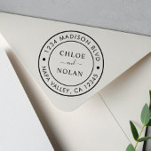 スクリプモダント差出人住所 セルフインキングスタンプ