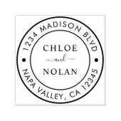 スクリプモダント差出人住所 セルフインキングスタンプ (デザイン)