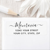 スクリプモダント差出人住所 ラベル (インサイチュ)