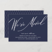 スクリプモダント引っ越しましたの移動告知 出欠カード (正面/裏面)