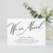 スクリプモダント引っ越しましたの移動告知 出欠カード (スタンド正面)