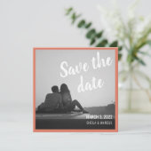 スクリプモダント日付のフォトカ結婚ードを保存 (スタンド正面)