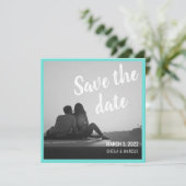 スクリプモダント日付のフォトカ結婚ードを保存 (スタンド正面)