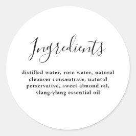 スクリプモダント材ミニマル料美しい製品 ラウンドシール