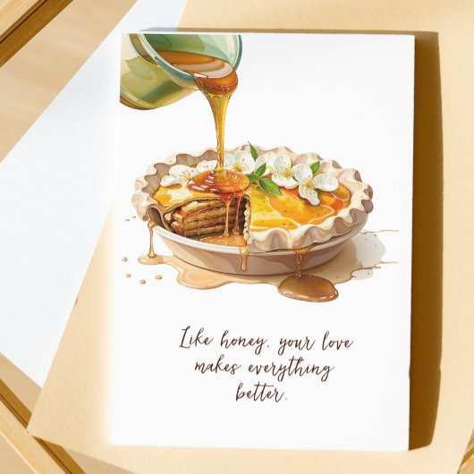 スクリプモダント水彩フローラレシピ母の日 カード