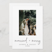 スクリプモダント結婚したとメリー休日の写真 (正面/裏面)