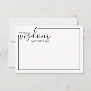 スクリプモダント結婚のアドバイスとウィッシュカード アドバイスカード