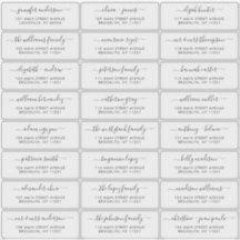 スクリプモダント結婚のゲスト住所 シール