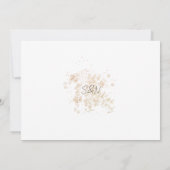 スクリプモダント結婚のコラージュ セーブザデート (裏面)