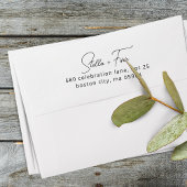 スクリプモダント結婚の差出人住所 セルフインキングスタンプ