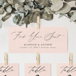 スクリプモダント結婚の座席ヘッダーカードの検索 招待状