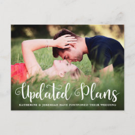 スクリプモダント結婚の延期の写真 ポストカード