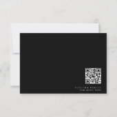 スクリプモダント結婚の詳細 招待状 (裏面)