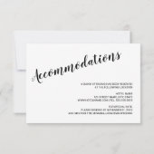 スクリプモダント結婚の詳細 招待状 (裏面)