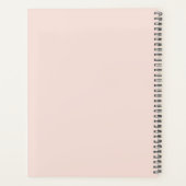 スクリプモダント結婚の プランナー手帳 (裏面)