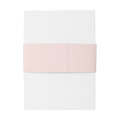 スクリプモダント赤面ピンクネイビーブルー結婚ズ 招待状ベリーバンド (裏面例)