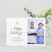 スクリプモダント金ゴールドスノーフレーク企業の写真 シーズンカード (スタンド正面)