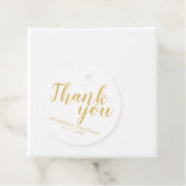 スクリプモダント金ゴールド結婚の感謝 フェイバータグ (インサイチュ)