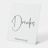 スクリプモダント飲料 台座サイン (正面)