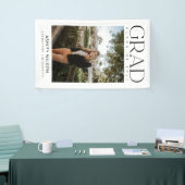 スクリプモダント1写真の垂直方向の卒業 横断幕 (トレードショー)